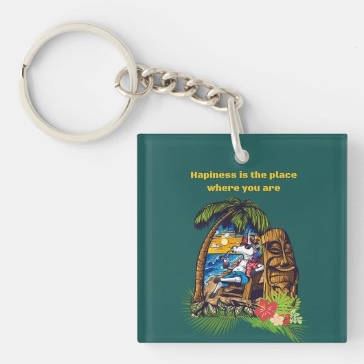 Vakanties Sleutelhanger (Voorkant)