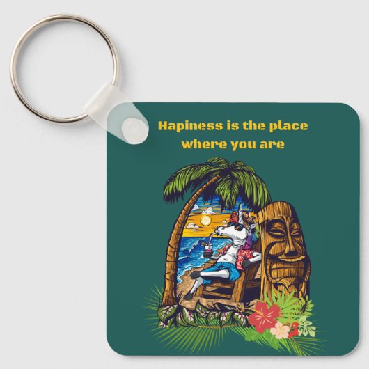 Vakanties Sleutelhanger (Voorkant)
