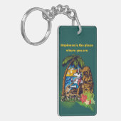 Vakanties Sleutelhanger (Voorkant Links)