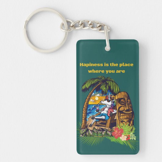 Vakanties Sleutelhanger (Voorkant)