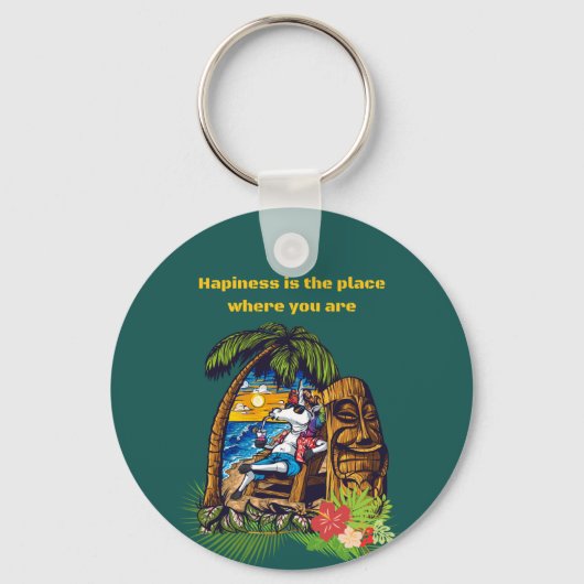 Vakanties Sleutelhanger (Voorkant)