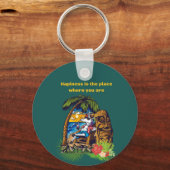 Vakanties Sleutelhanger (Achterkant)