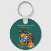 Vakanties Sleutelhanger (Achterkant)