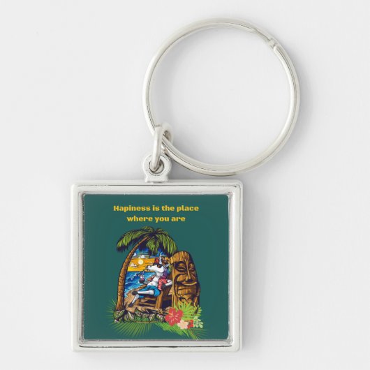 Vakanties Sleutelhanger (Voorkant)
