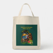 Vakanties Tote Bag (Achterkant)