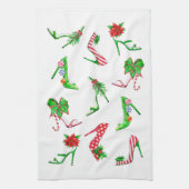 Vakantieschoen keukenhanddoek (Verticaal)