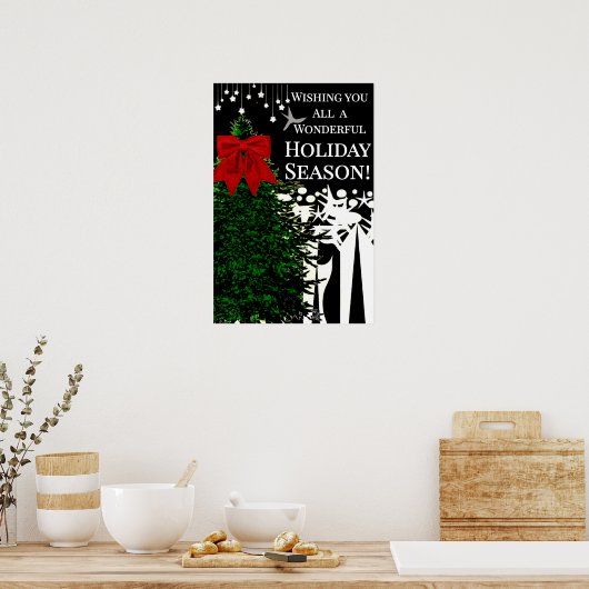 VAKANTIESCHUIMPLANK POSTER (Keuken)