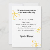 Vakantieseizoen Artistic Candy Cane Kaart (Achterkant)