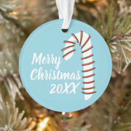 Vakantieseizoen Artistic Candy Cane Ornament