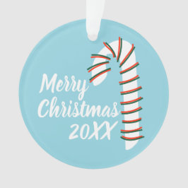 Vakantieseizoen Artistic Candy Cane Ornament