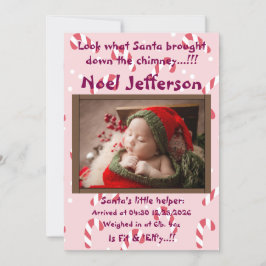 Vakantieseizoen genderneutraal nieuwkomer aankondiging