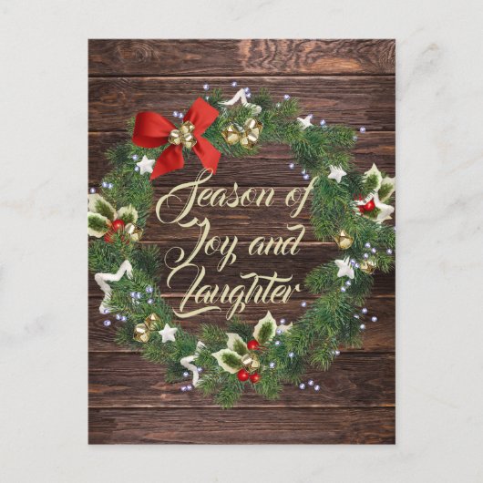 Vakantieseizoen met Briefkaart van grote groeten (Voorkant)