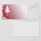 Vakantieseizoen Visitekaartje (Voorkant / Achterkant)