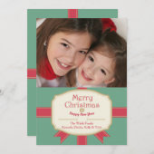 Vakantiesentilatorfotokaart Feestdagenkaart (Voorkant / Achterkant)