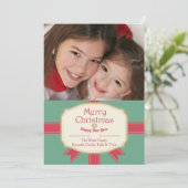 Vakantiesentilatorfotokaart Feestdagenkaart (Staand voorkant)