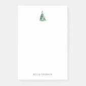 Vakantieskerstboom op feestdag - speciaal aangepas post-it® notes (Voorkant)