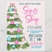 Vakantieslokje en winkel 8.5 x 11 Flyer Briefhoofd (Voorkant)