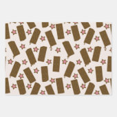 Vakantiesnoepjes Chocolade Donuts Inpakpapier Vel (Voorkant 2)