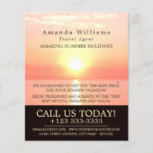 Vakantiesondag, reisagent Adverteren brochure (Voorkant)