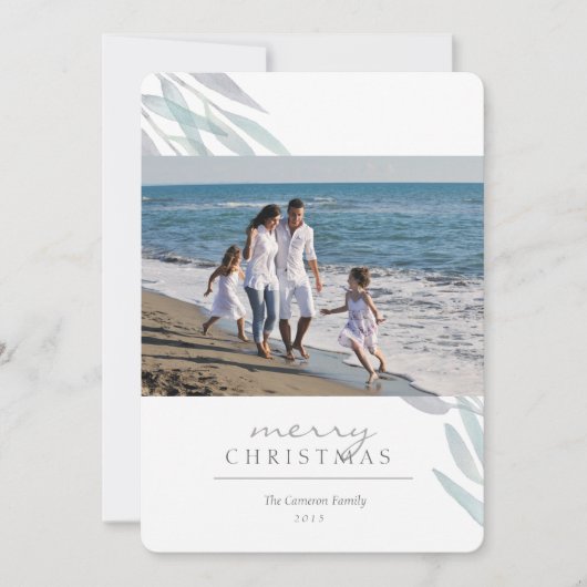 vakantiespaarstand feestdagenkaart (Voorkant)