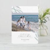 vakantiespaarstand feestdagenkaart (Staand voorkant)