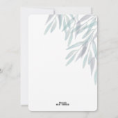 vakantiespaarstand feestdagenkaart (Achterkant)