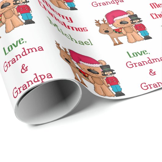 Vakantiesspeelgoed Aangepaste Kinderen Cadeaupapier (Rol Hoek)