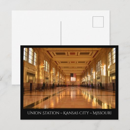 Vakantiestation in Kansas City Briefkaart (Voorkant / Achterkant)