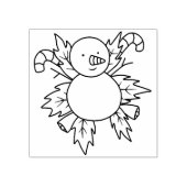 vakantiestempel rubberstempel (Afrduk)