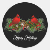 Vakantiestickers Ronde Sticker (Voorkant)