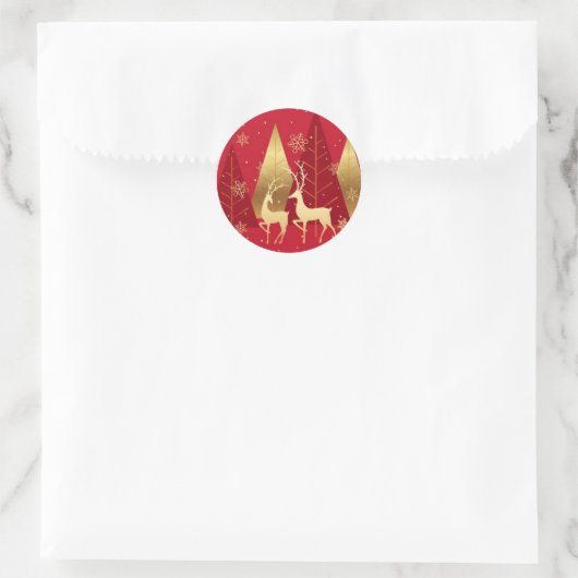 Vakantiestickers Ronde Sticker (Tas)