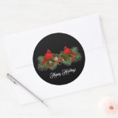 Vakantiestickers Ronde Sticker (Envelop)