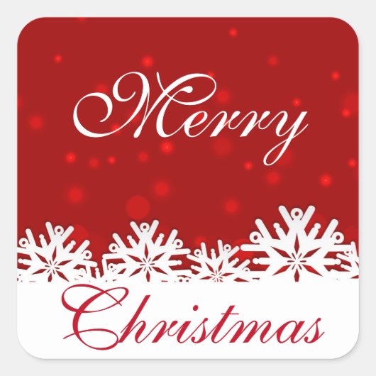 Vakantiestickers Vierkante Sticker (Voorkant)