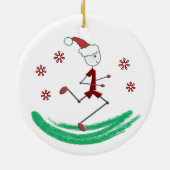 Vakantiestiepunter - voor- en achterkant keramisch ornament (Achterkant)