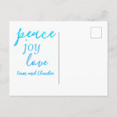 Vakantiestische Briefkaart (Achterkant)