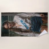 #vakantieStrandlaken Strandlaken (Voorkant)