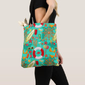 vakantiestranspatroon tote bag (Dichtbij)