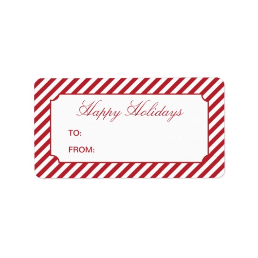 VAKANTIESTREPEN | CADEAU LABELS (Voorkant)