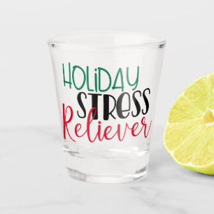 Vakantiestress   Drink koele kerst Shot Glas