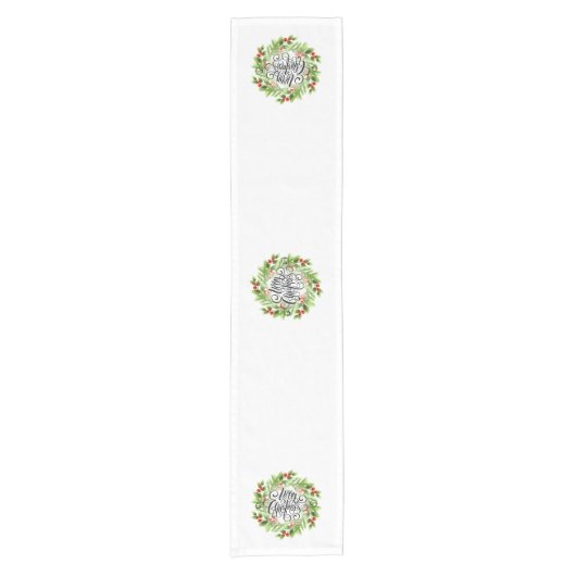 Vakantietabel Korte Tafelloper (Voorkant)