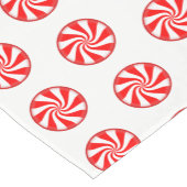 Vakantietabel loopwerker-Peppermint-Snoepjes Korte Tafelloper (Hoek)