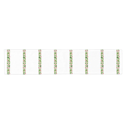 Vakantietabel Runner-Holly Garland Korte Tafelloper (Horizontaal)