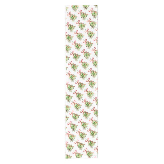 Vakantietabel Runner-Mistletoe Korte Tafelloper (Voorkant)