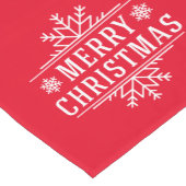 Vakantietabel — Runner-Snowflake Korte Tafelloper (Hoek)