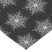 Vakantietabel — Sneeuwvlokken Korte Tafelloper (Hoek)