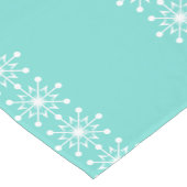 Vakantietabel — Sneeuwvlokken Korte Tafelloper (Hoek)