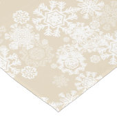 Vakantietabel — Sneeuwvlokken Lange Tafelloper (Hoek)