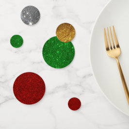 Vakantietafel Confetti - Kerstmis onder boomdeco
