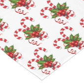 Vakantietafel Runner-Candy Cane Korte Tafelloper (Hoek)