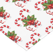 Vakantietafel Runner-Candy Cane Lange Tafelloper (Hoek)